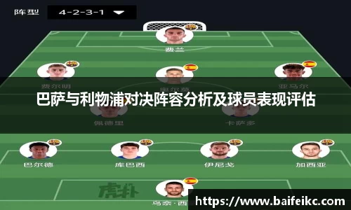 巴萨与利物浦对决阵容分析及球员表现评估